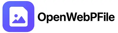 Open WebP File Online Logo